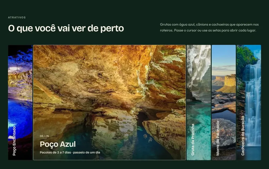 Discover Chapada: Cada lugar diz onde ele entra