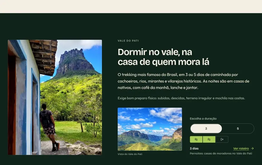 Discover Chapada: O esforço dito antes da venda