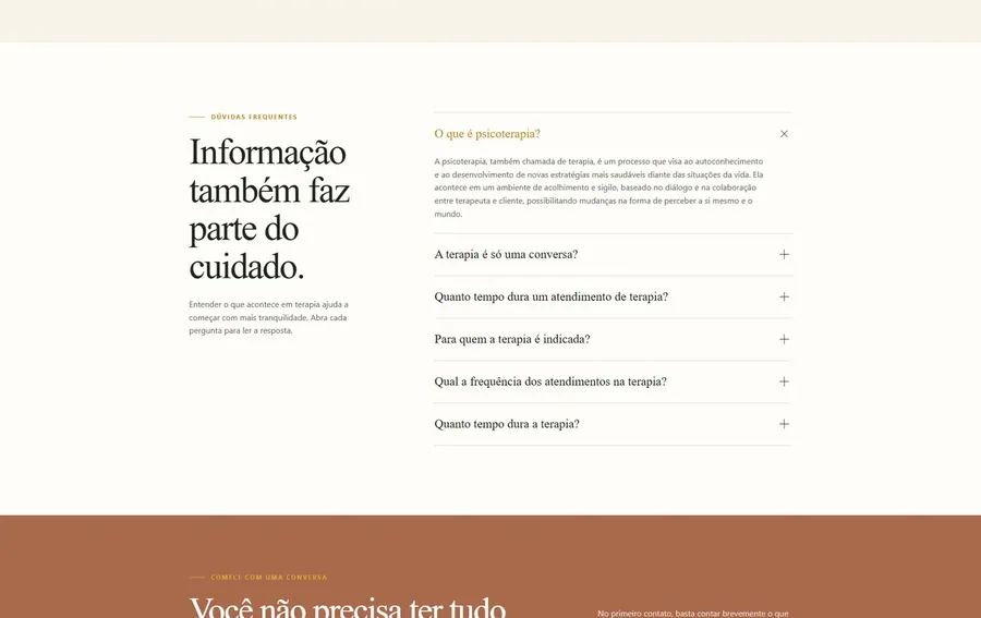 Serena Psicologia: FAQ que derruba objeção