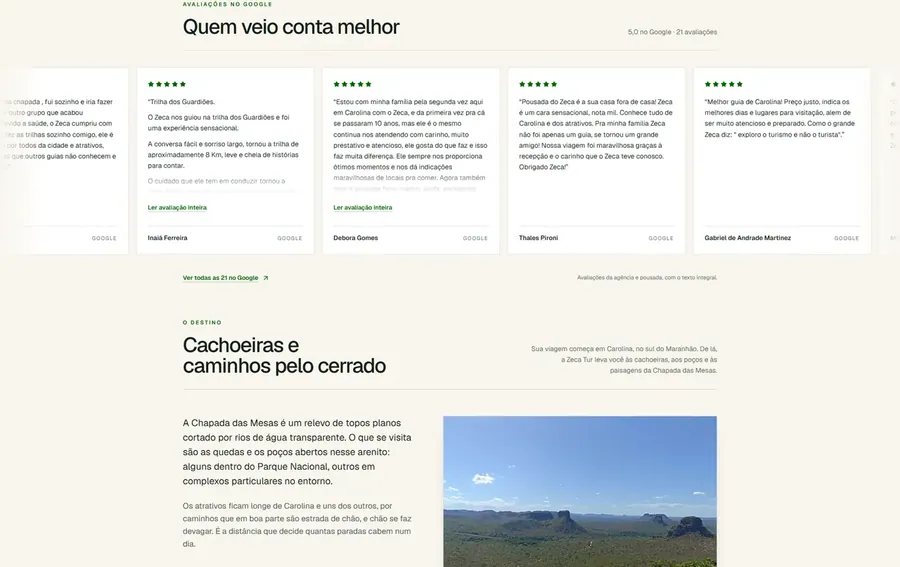 Zecatur Turismo: Prova que dá para conferir